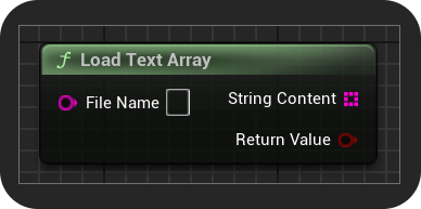 Load Text Array node image