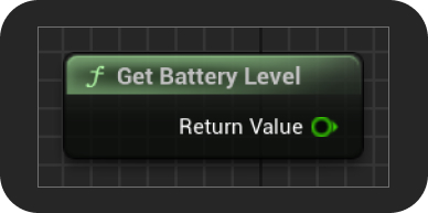 Get Battery Level node image