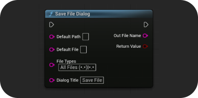 Windows Save File Dialog